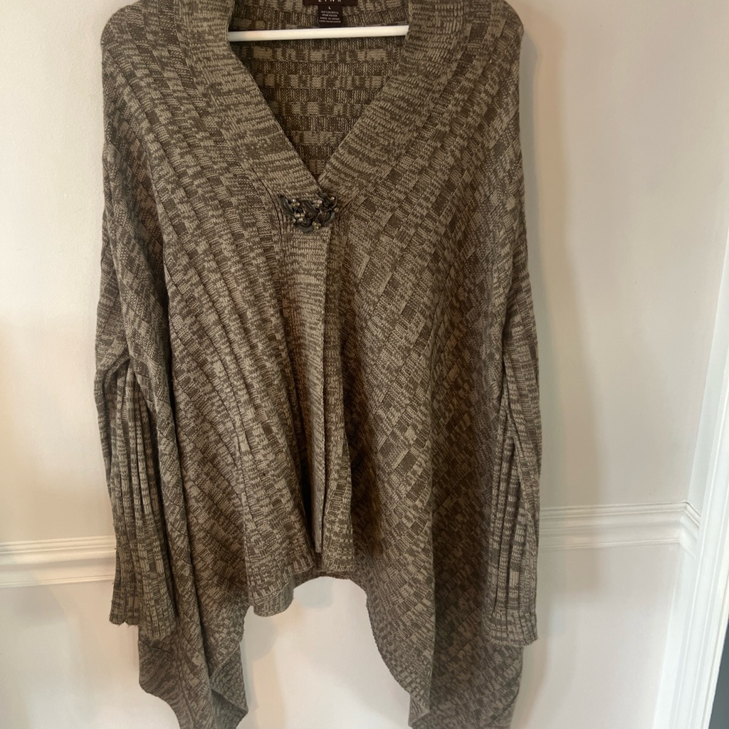 Link Women's Taupe Knit Cardigan
